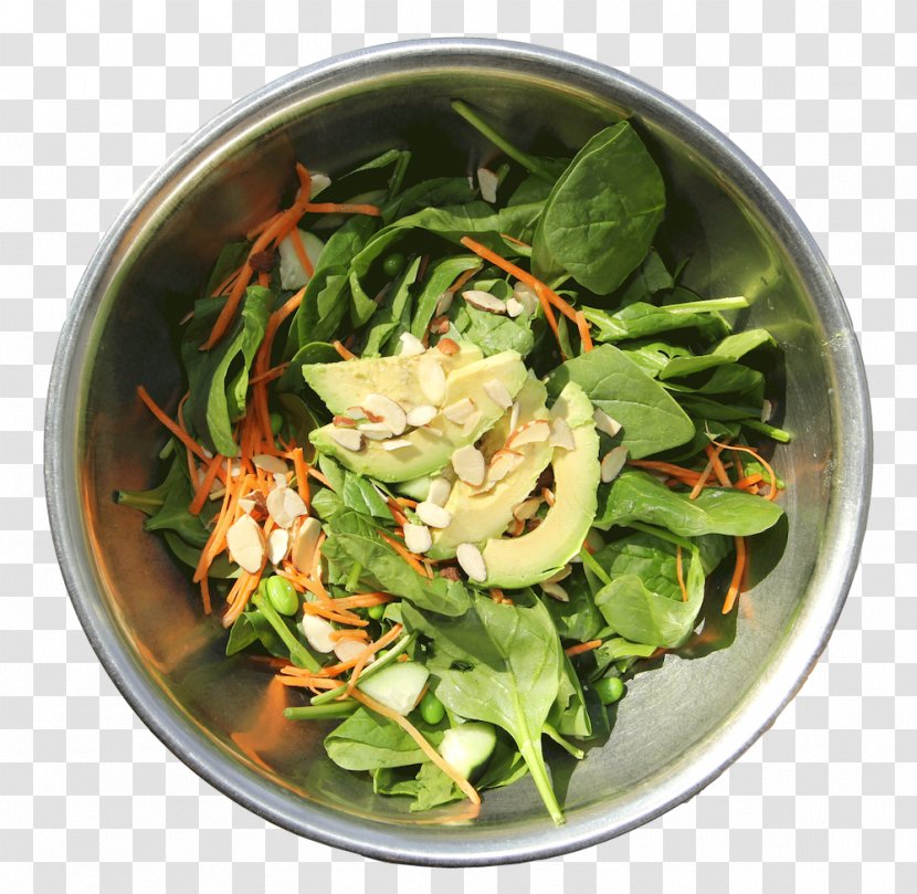 Spinach Salad Vegetarian Cuisine Thai Leaf Vegetable Recipe - Asian Food Transparent PNG