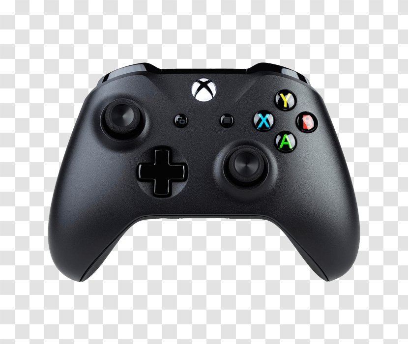 Xbox One Controller 360 Black - Textured Button Transparent PNG