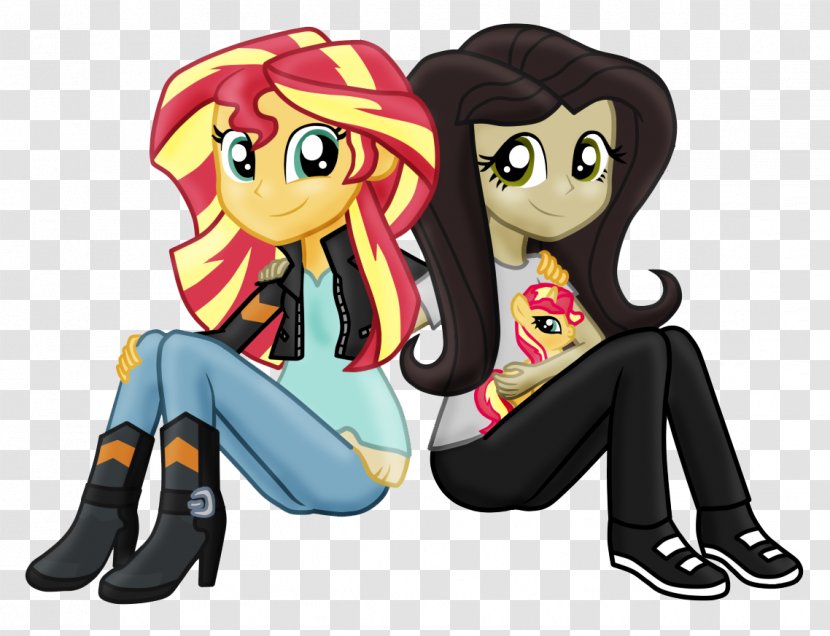 Sunset Shimmer Fluttershy Art My Little Pony: Equestria Girls - Pony Legend Of Everfree - Bestie Icon Transparent PNG