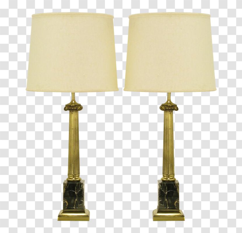 Table Lamp Light Portoro Buono Brass Transparent PNG