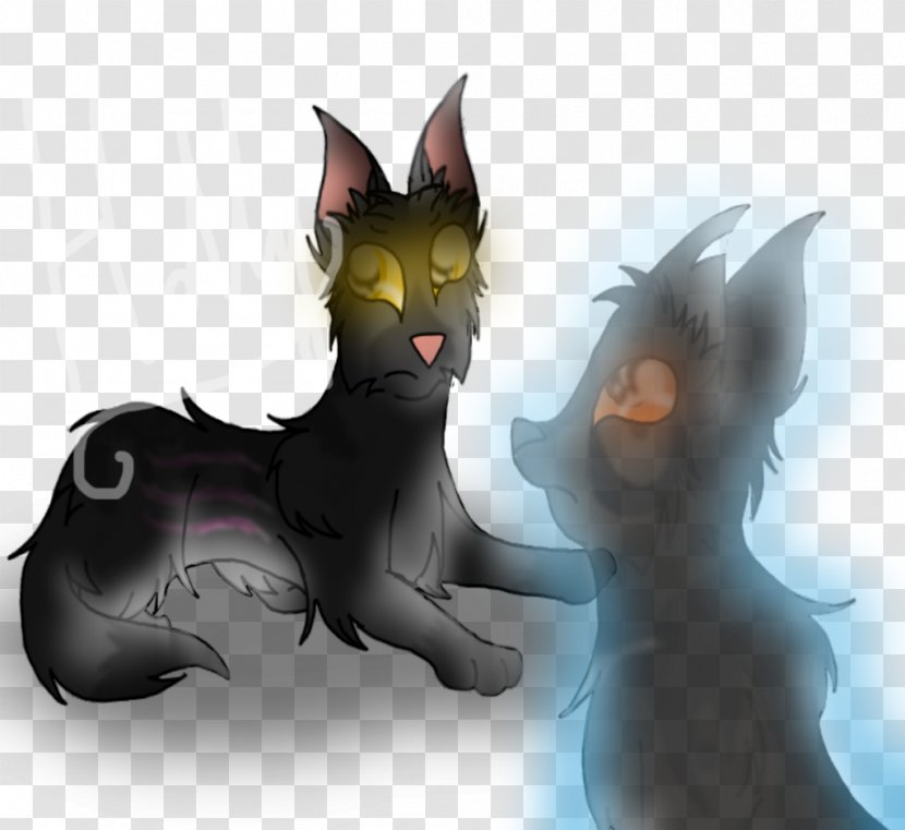 Whiskers Cat Horse Demon Dog - Animated Cartoon Transparent PNG