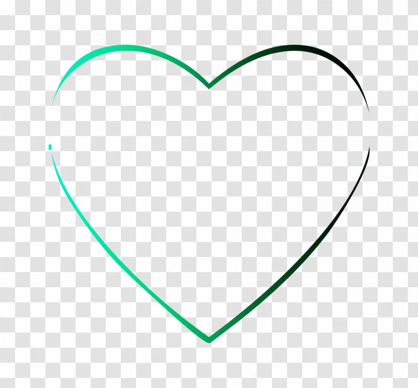 Line Point Angle Heart Leaf - Tree Transparent PNG
