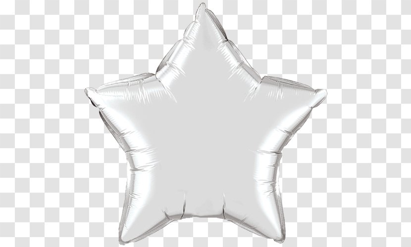 Mylar Balloon Party Birthday Color - Wedding - Silver Star Transparent PNG