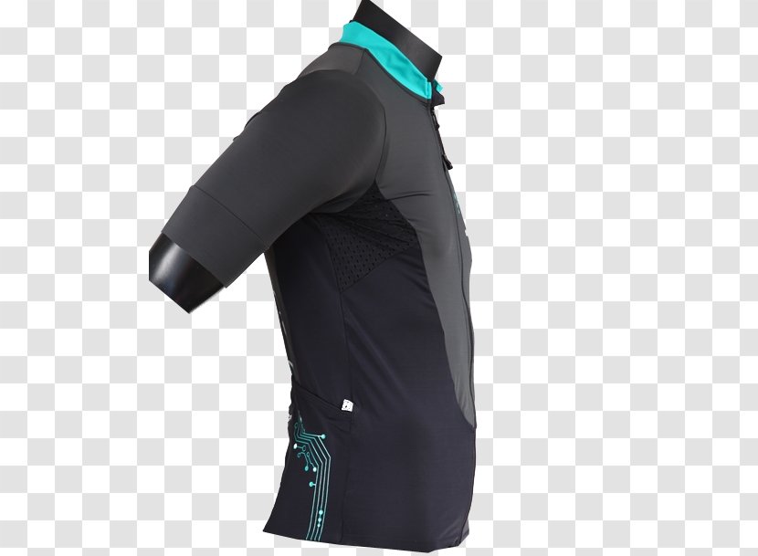 Sleeve Shoulder Wetsuit Black M Transparent PNG