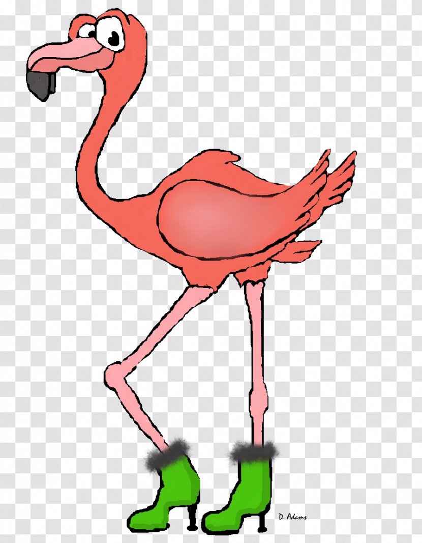 Flamingo Ray-Ban Cartoon Clip Art - Adult Transparent PNG