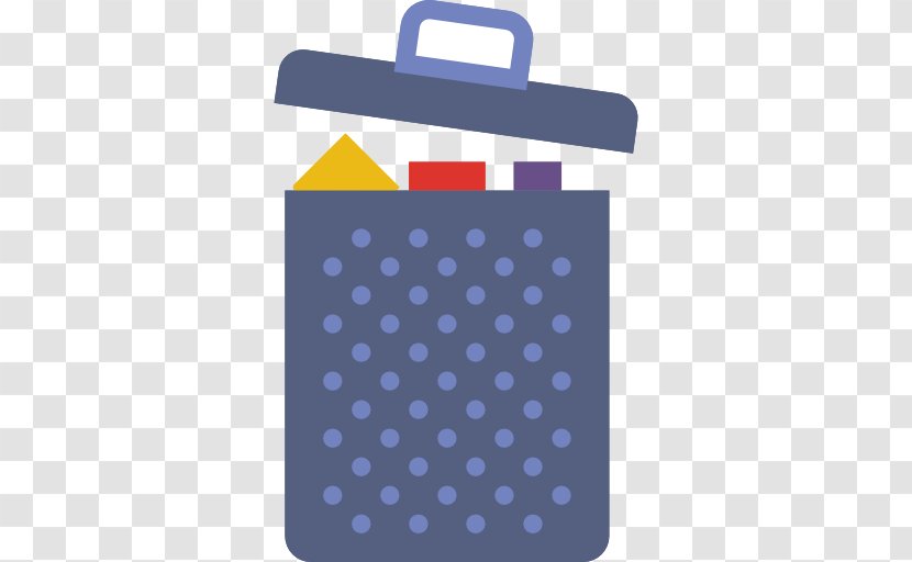 Rubbish Bins & Waste Paper Baskets - Recycling - Cobalt Blue Transparent PNG