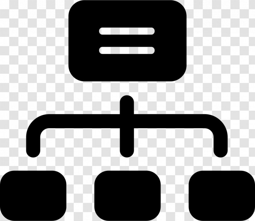 Computer Network Download Web Browser - Black And White - System Icon Transparent PNG