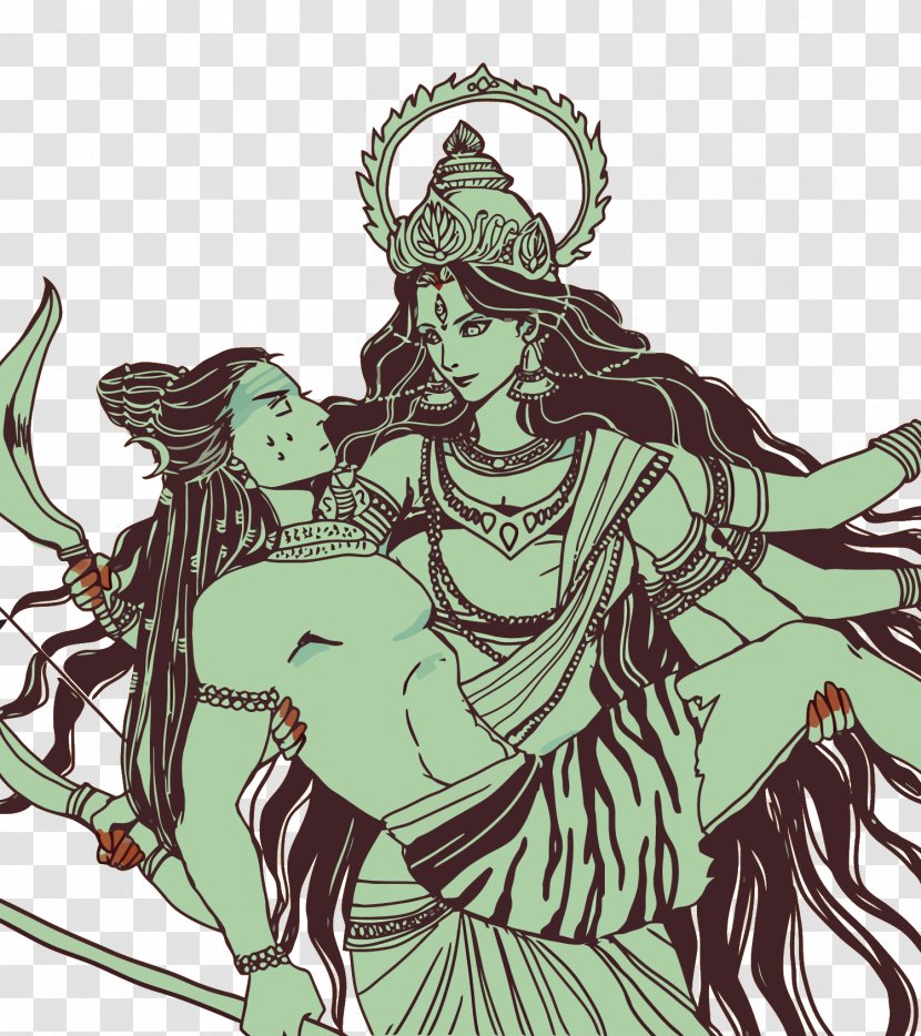 Shiva Krishna India Kali Hinduism - Fictional Character - Vector Religion Transparent PNG
