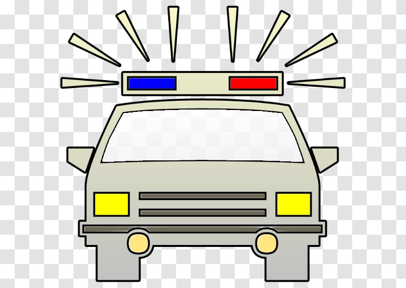 Police Officer Siren Clip Art - Mode Of Transport Transparent PNG