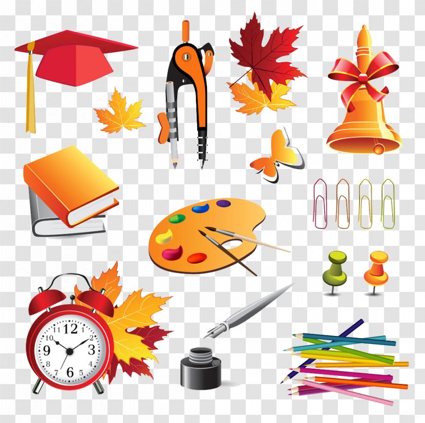 Student School Icon - Cartoon - Supplies Transparent PNG