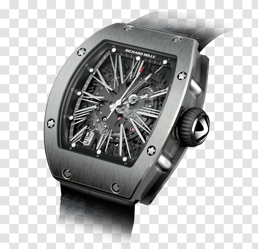 Richard Mille Watch Chronograph Patek Philippe & Co. Horology - Strap - Saphir Transparent PNG