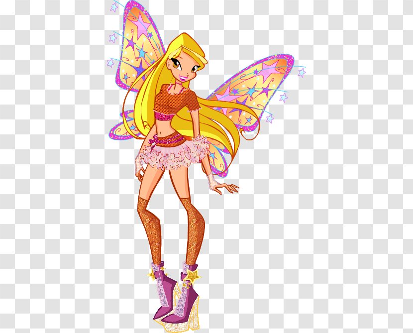 Stella Bloom Flora Winx Club: Believix In You Tecna - Costume - Club Beyond Transparent PNG