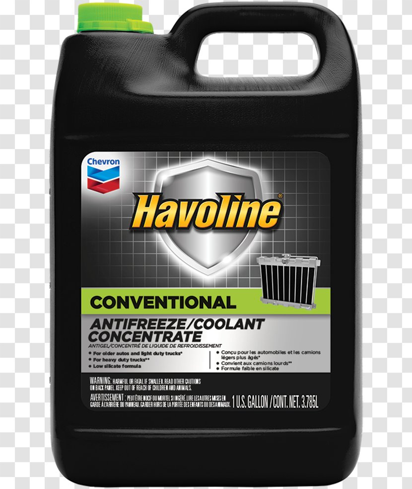 Chevron Corporation Car Antifreeze Havoline Coolant - Radiator Transparent PNG