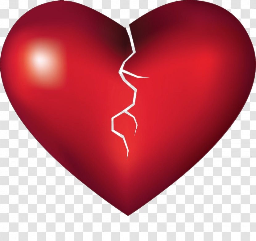 Broken Heart Love Emotion Clip Art - Flower Transparent PNG