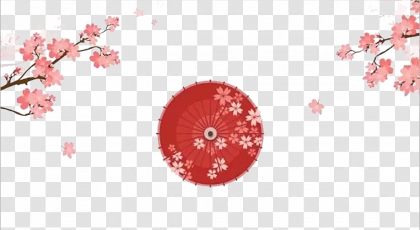 Cherry Blossom Download Clip Art - Japanese Decoration Pictures Transparent PNG