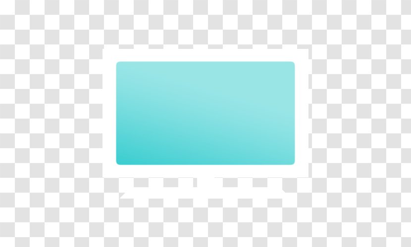 Turquoise Rectangle - Aqua - Multimedia Production Transparent PNG