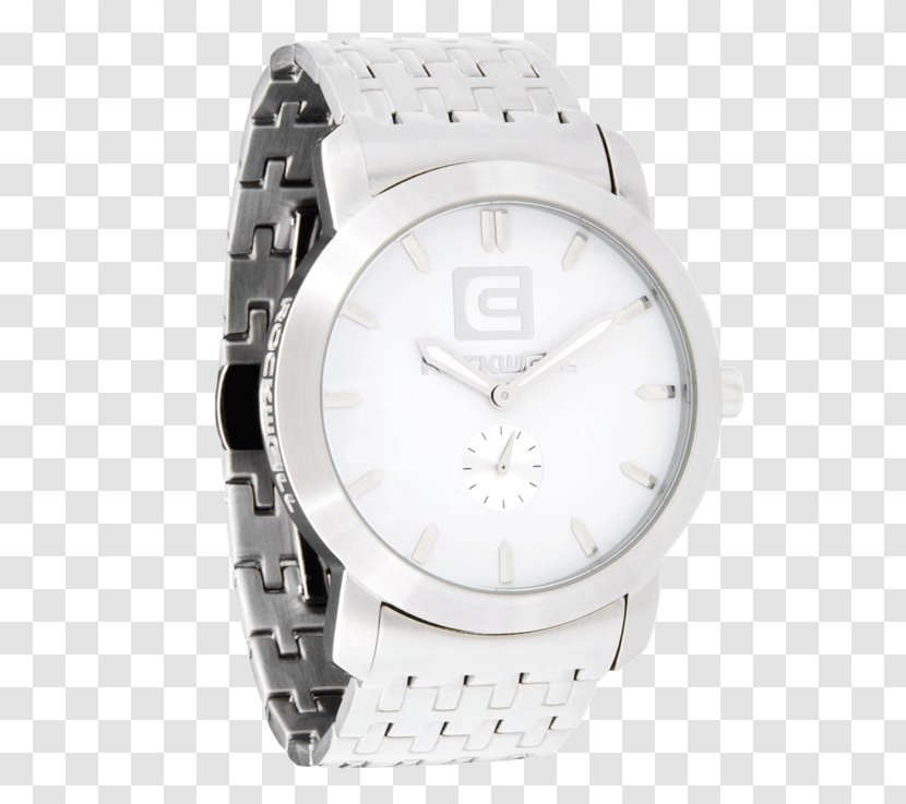 Silver Watch Material White Stainless Steel - Strap Transparent PNG