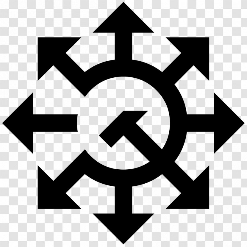 Warhammer 40,000 Symbol Of Chaos The Eternal Champion Magic - Meaning - Anarchy Transparent PNG
