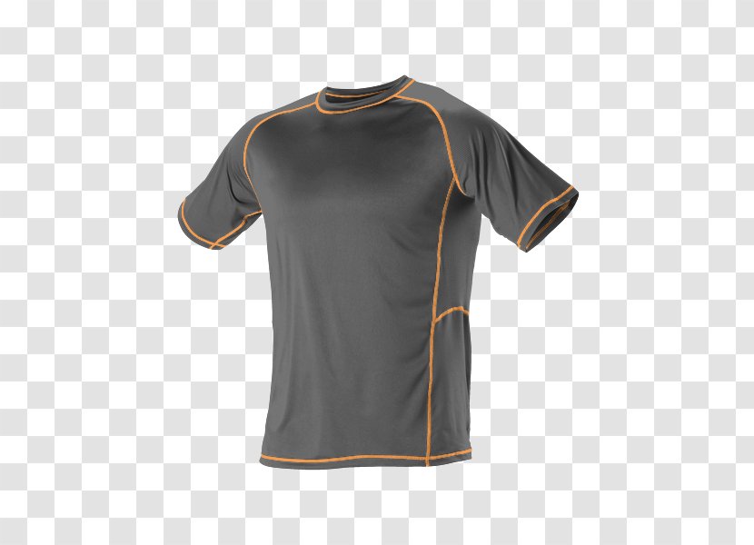 T-shirt Shoulder Sleeve Product - Black - Mesh Knit Shirts Transparent PNG