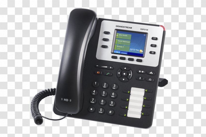 Grandstream Networks GXP2130 VoIP Phone GXP1625 Telephone - Session Initiation Protocol - Gxp2160 Transparent PNG