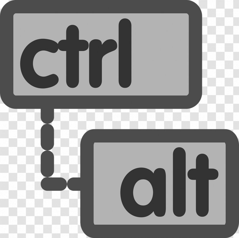 Computer Keyboard Control-Alt-Delete Control Key Alt Shortcut Transparent PNG