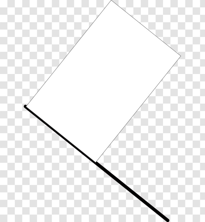Paper White Triangle Area - Rectangle - Flag Picture Transparent PNG