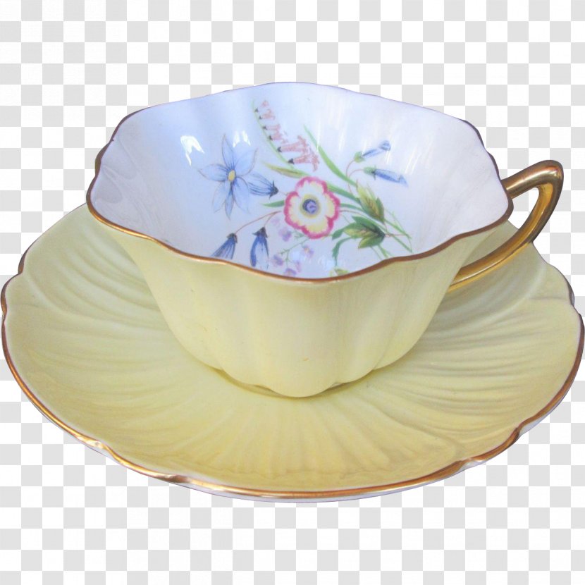 Teacup Saucer Tableware Tea Party - Serveware Transparent PNG