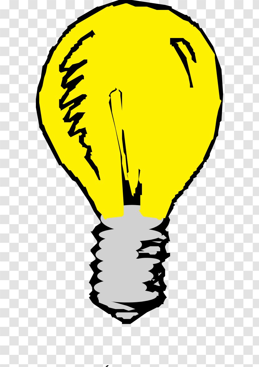 Incandescent Light Bulb Animation Clip Art - Led Lamp - Cartoon Switch Transparent PNG