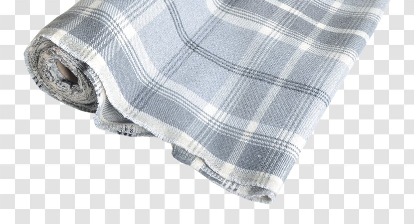 Textile Bed Cushion Tartan Memory Foam - Fake Fur - Royal Transparent PNG