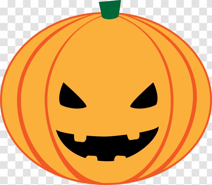 Jack-o'-lantern Halloween Icon - Smiley - Yellow Cartoon Pumpkin Transparent PNG