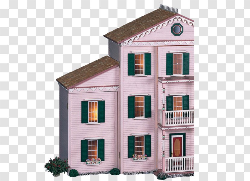 Dollhouse Facade - Home - Unfinished Wings Transparent PNG