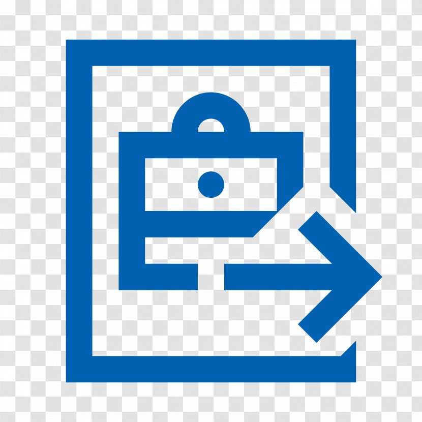 Icon Design Download Résumé Clip Art - Blue - Job Search Transparent PNG