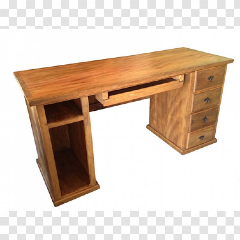 Table Desk Drawer Computer Wood - Stain Transparent PNG