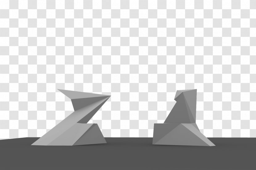 Triangle Font - Sky Plc - Polyhedron Transparent PNG