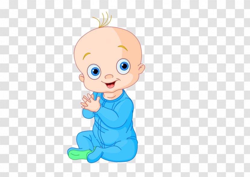 Infant Cartoon Boy Clip Art - Applause From Baby Transparent PNG