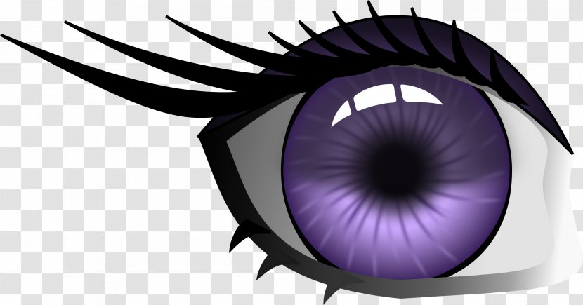 Eye Iris Purple Pupil Clip Art - Tree Transparent PNG