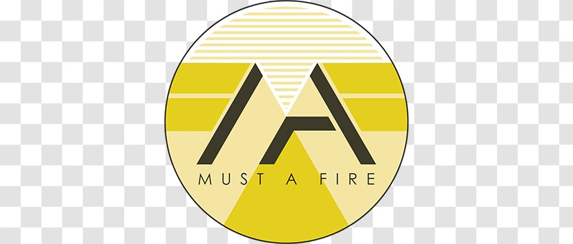 Logo Brand Fire Font - Yellow Transparent PNG