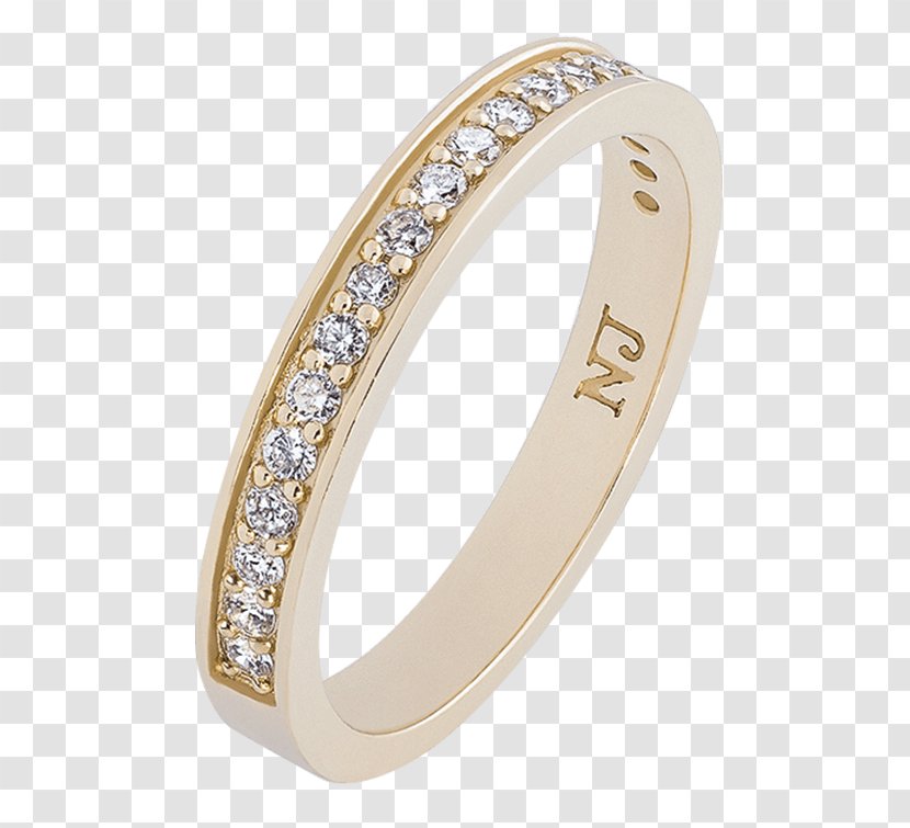 Wedding Ring Earring Jewellery Gold - Diamond Transparent PNG