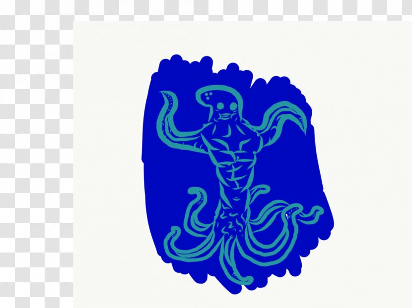 Logo Brand Organism Font - Blue - Cobalt Transparent PNG