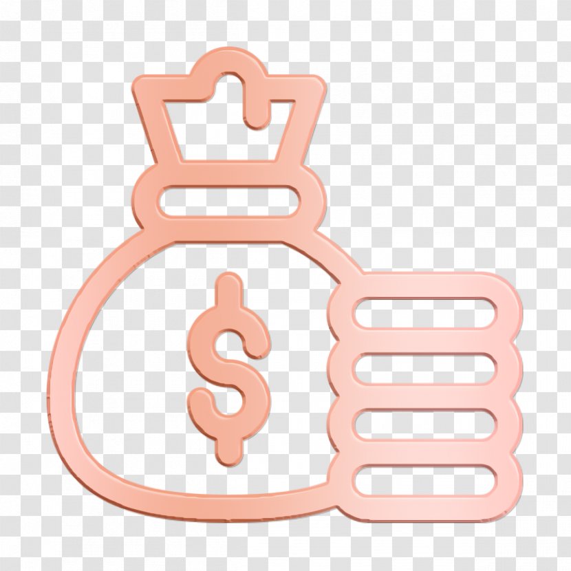 Money Bag Icon Cost Strategy - Pink Transparent PNG