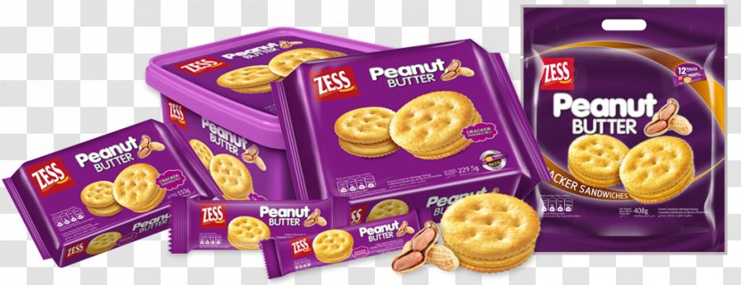 Ritz Crackers Peanut Butter And Jelly Sandwich Flavor - Convenience Food Transparent PNG