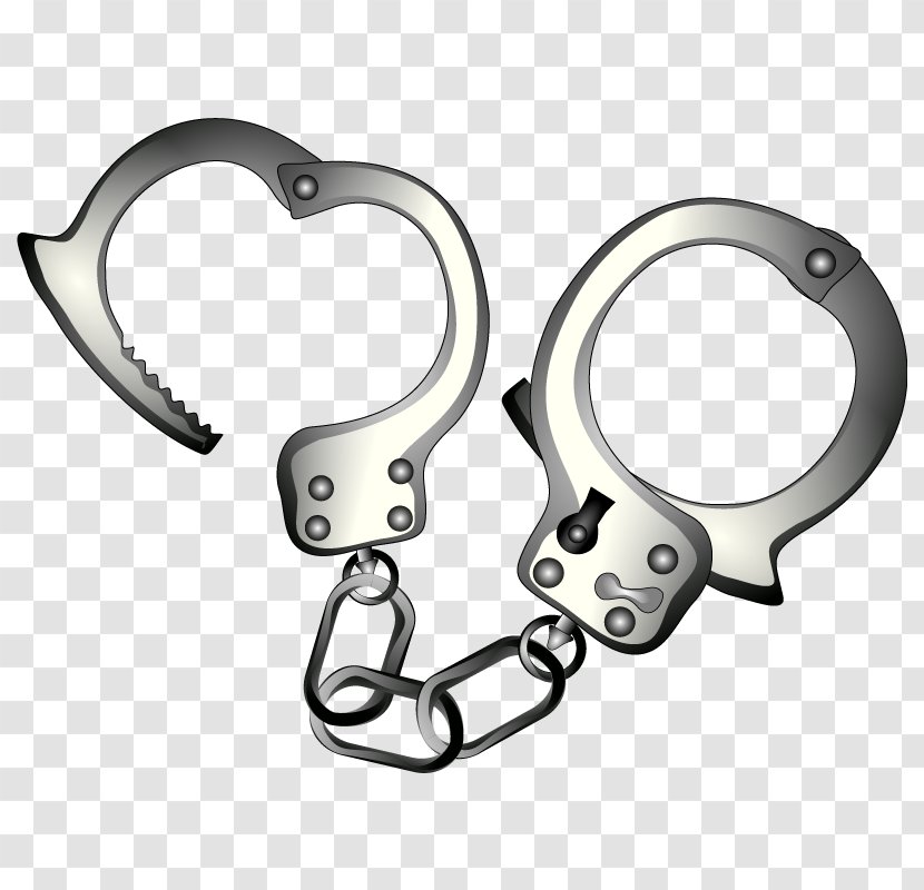 Handcuffs Royalty-free Clip Art - Police Transparent PNG