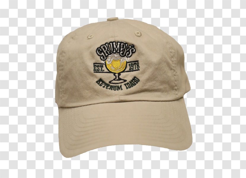 Baseball Cap Beige - Flat Palm Material Transparent PNG