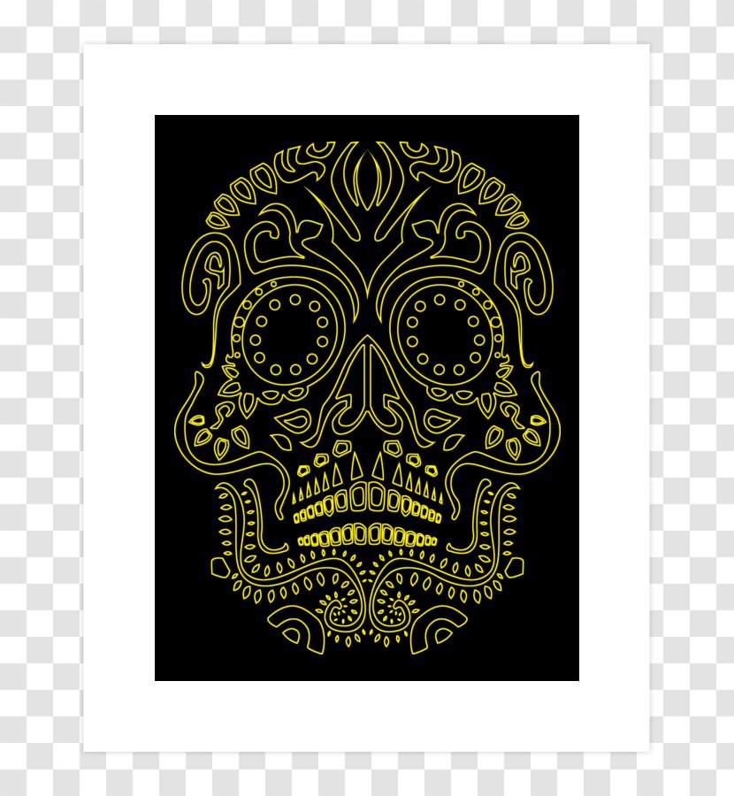 Day Of The Dead Skull Death Graphic Design Pattern - Bone Transparent PNG