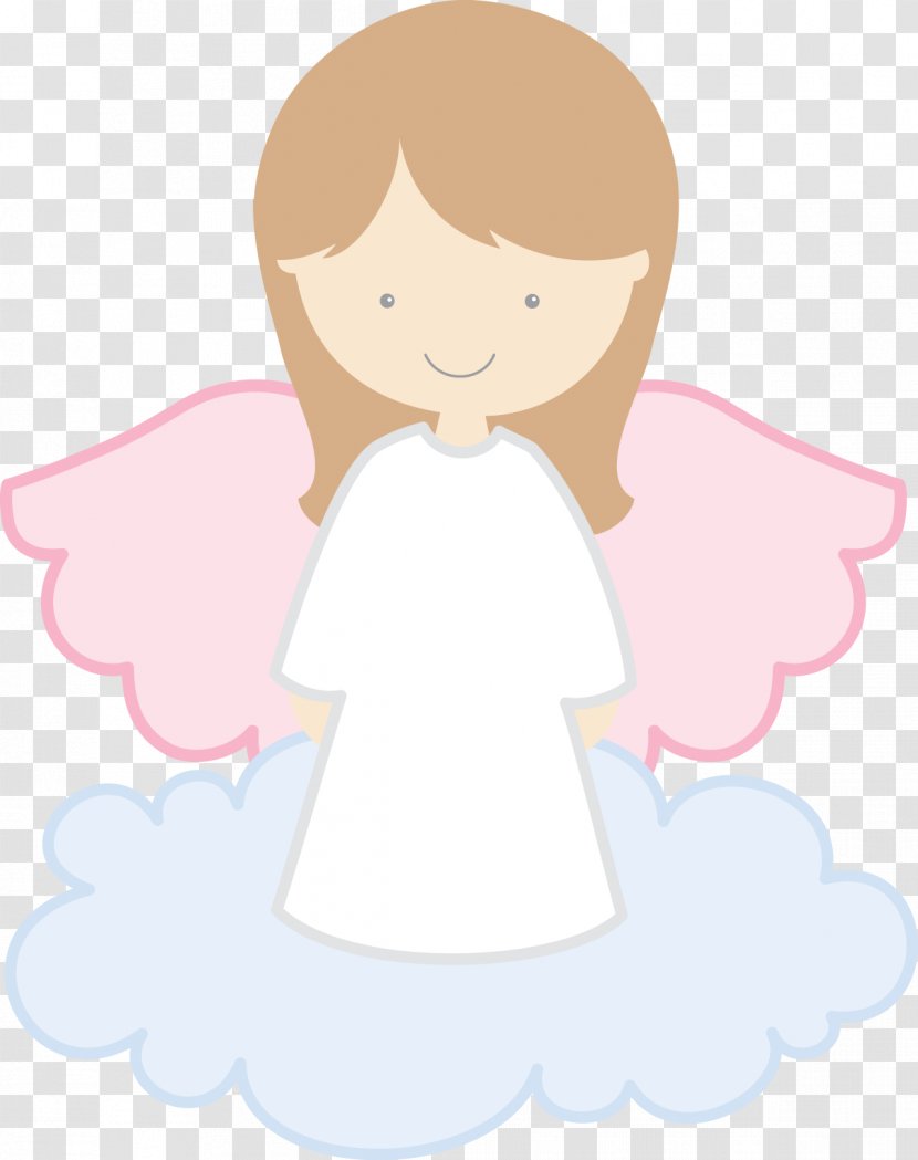 First Communion Drawing Baptism Angel - Watercolor - Baby Transparent PNG