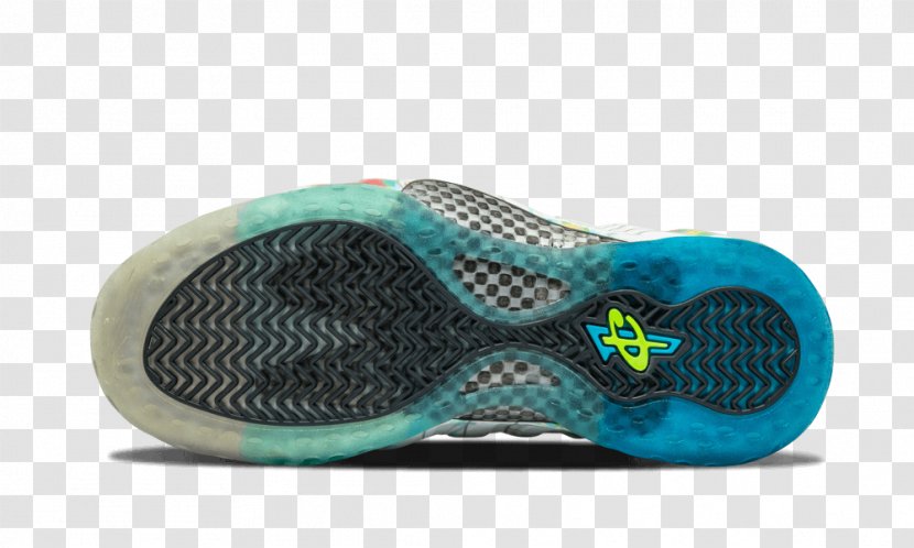Mens Nike Air Foamposite One Sports Shoes Walking - Electric Blue - Weatherman Foams Transparent PNG
