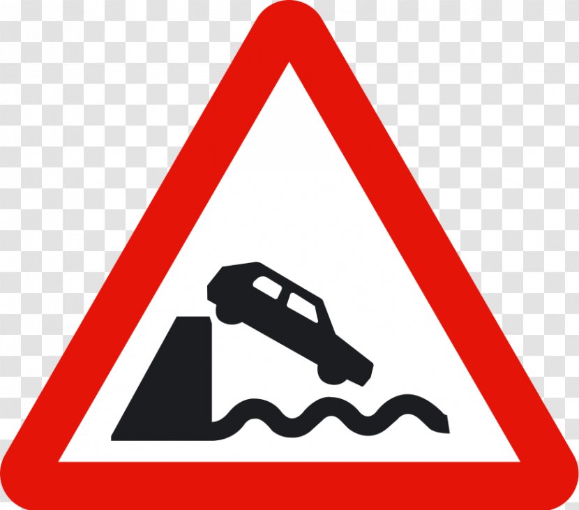 The Highway Code Traffic Sign Warning Road - Slope - Thumb Signal Transparent PNG