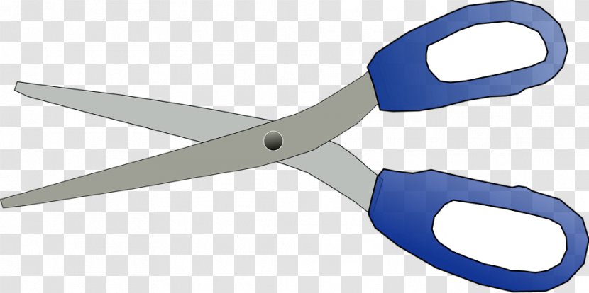 Scissors Hair-cutting Shears Clip Art - Tool - Simple Cliparts Transparent PNG