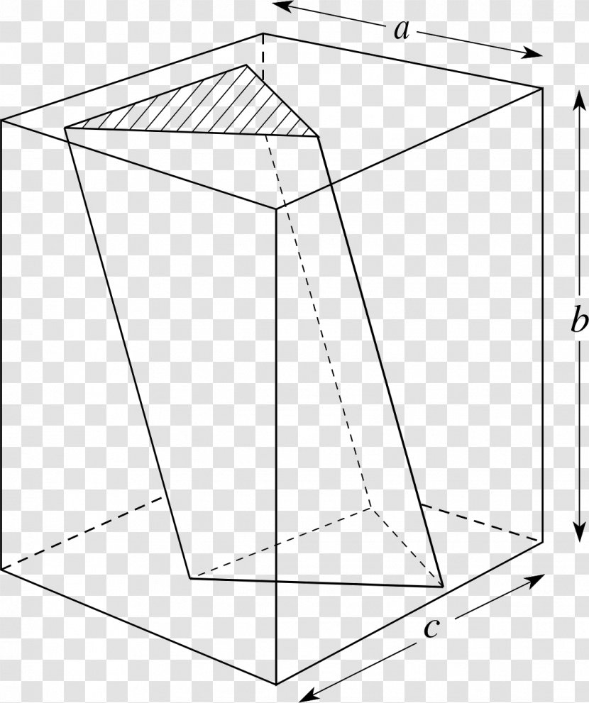 Drawing /m/02csf Angle Point Diagram - Triangle - Triangular Prism Fun Transparent PNG