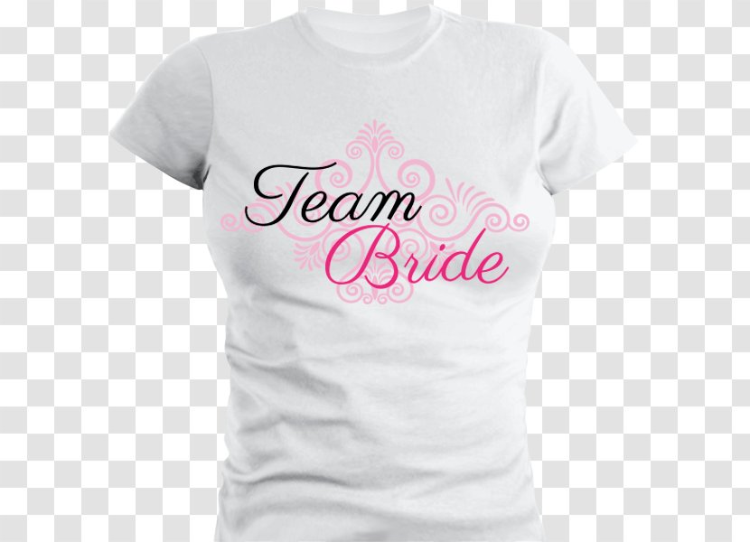T-shirt Sleeve Bodysuit Child - T Shirt - Team Bride Transparent PNG